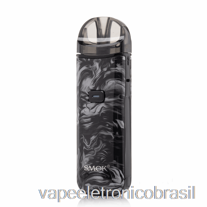 Vape Recarregável Smok Nord Pro 25w Pod Kit Fluido Preto Cinza